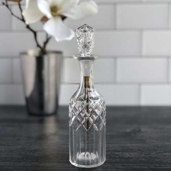 Antique Cut Glass Cayenne Pot Cruet